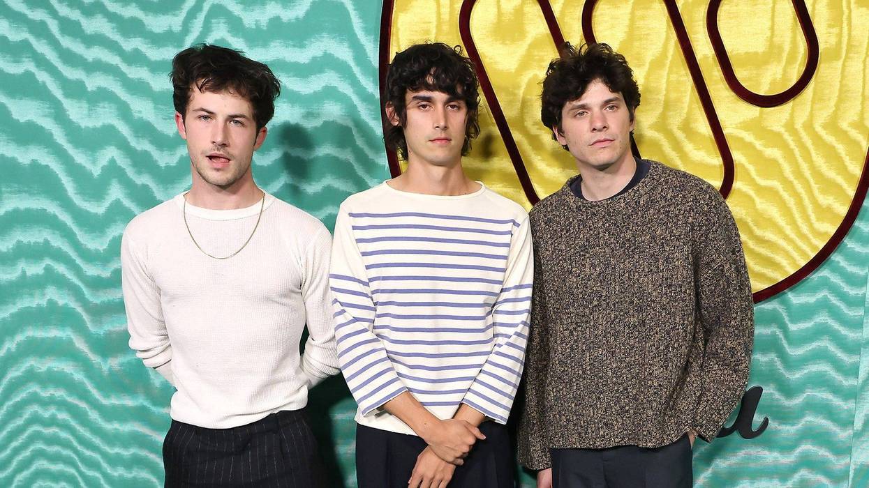 Dylan Minnette, Cole Preston, and Braeden Lemasters of Wallows