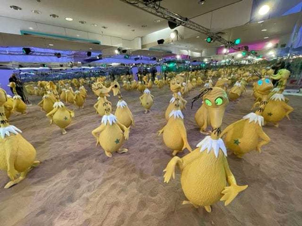 Each room brings Dr. Seuss