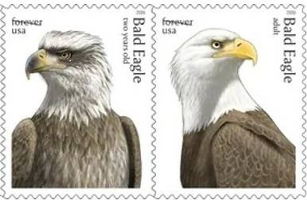Eagle stamps