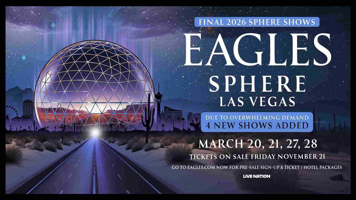 Eagles live at Sphere Las Vegas (Mar 2026)