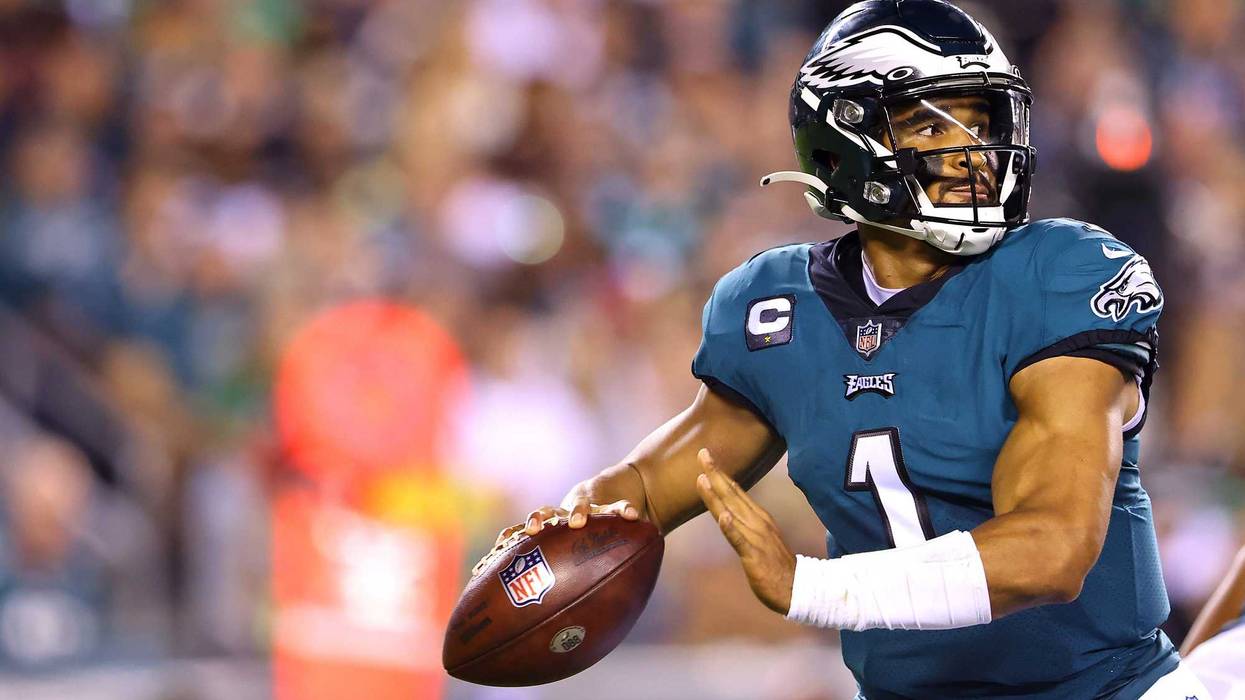 Eagles QB Jalen Hurts.