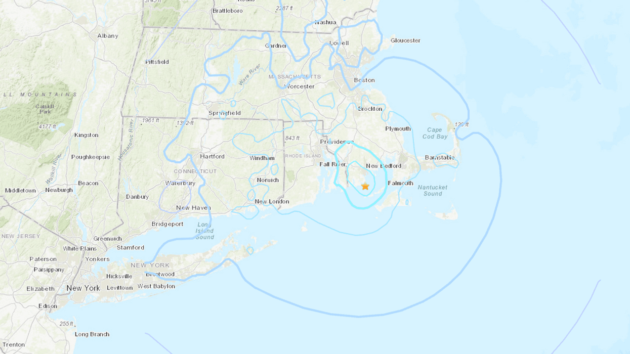 Earthquake rattles Southern New England