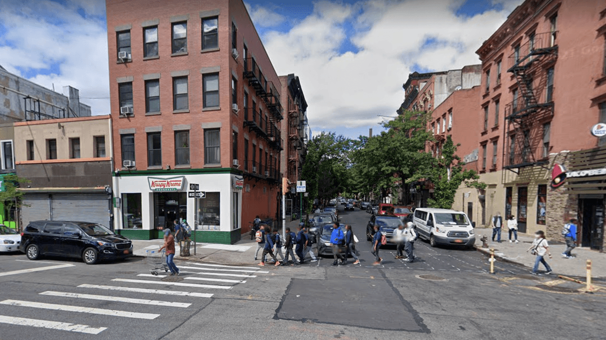 East 104th Street and Third Avenue where collision happened