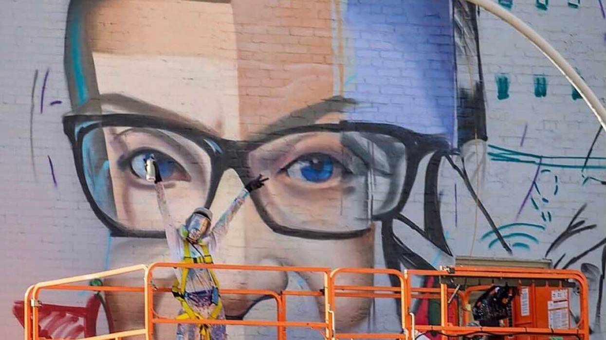 East Village RBG Mural
