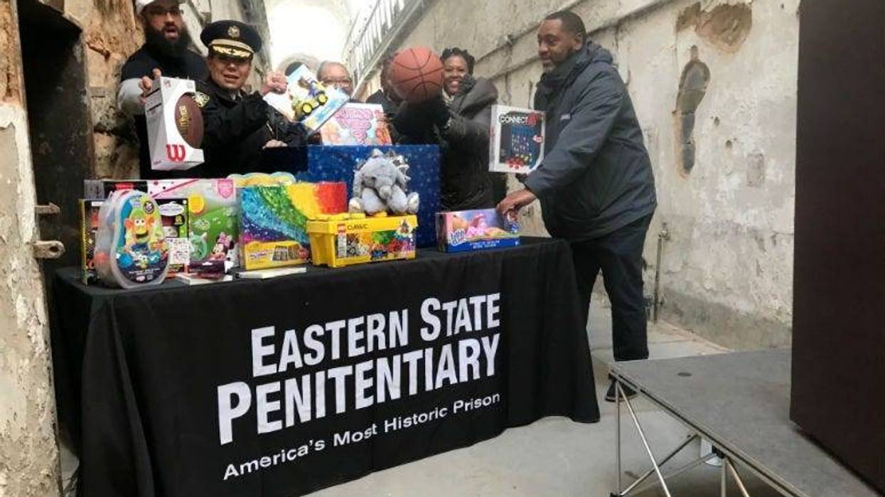 Eastern State Penitentiary is holding it's annual toy drive.