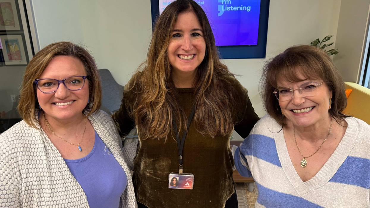 ECAN Advocate & Stage IV Esophageal Cancer Survivor Kim Wilson & ECAN President & CEO Mindy Mintz Mordecai with Gina Crash