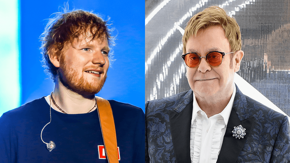 Here's why Elton John called Ed Sheeran a 'f***ing big mouth'