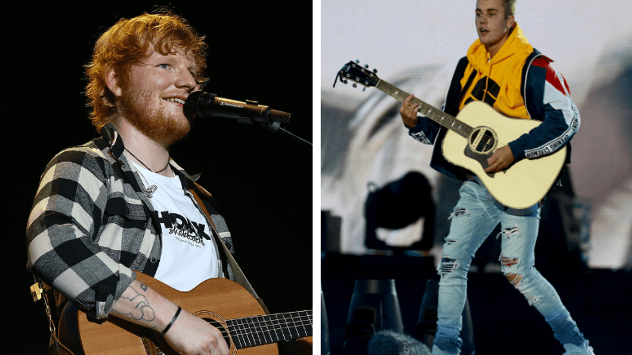 Ed Sheeran and Justin Bieber reportedly working together
