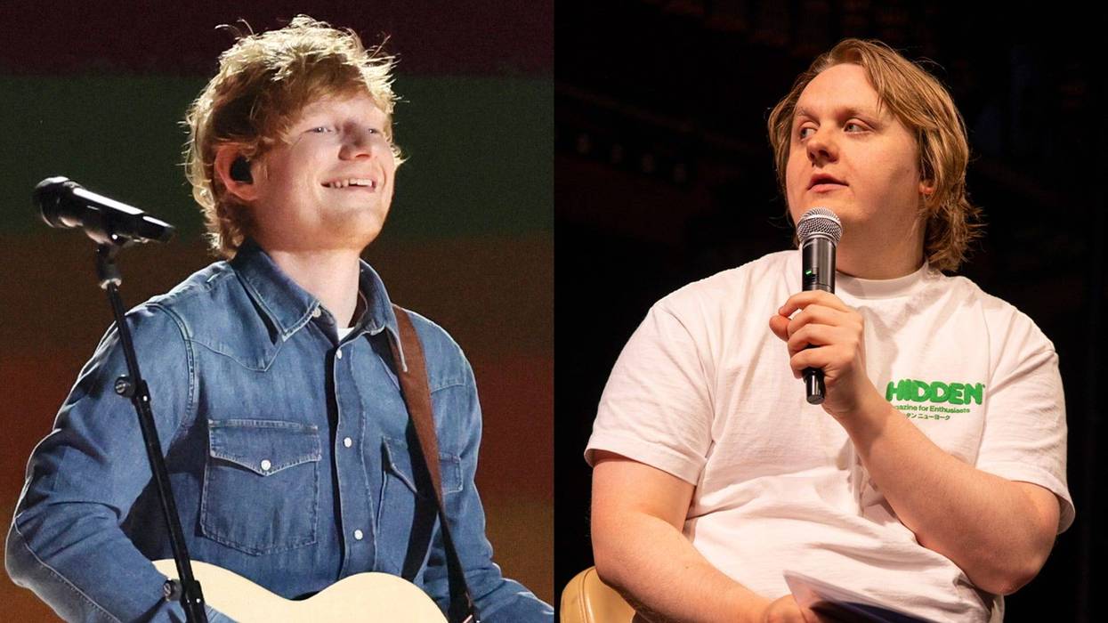 Ed Sheeran and Lewis Capaldi