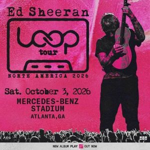 Ed Sheeran in Atlanta!