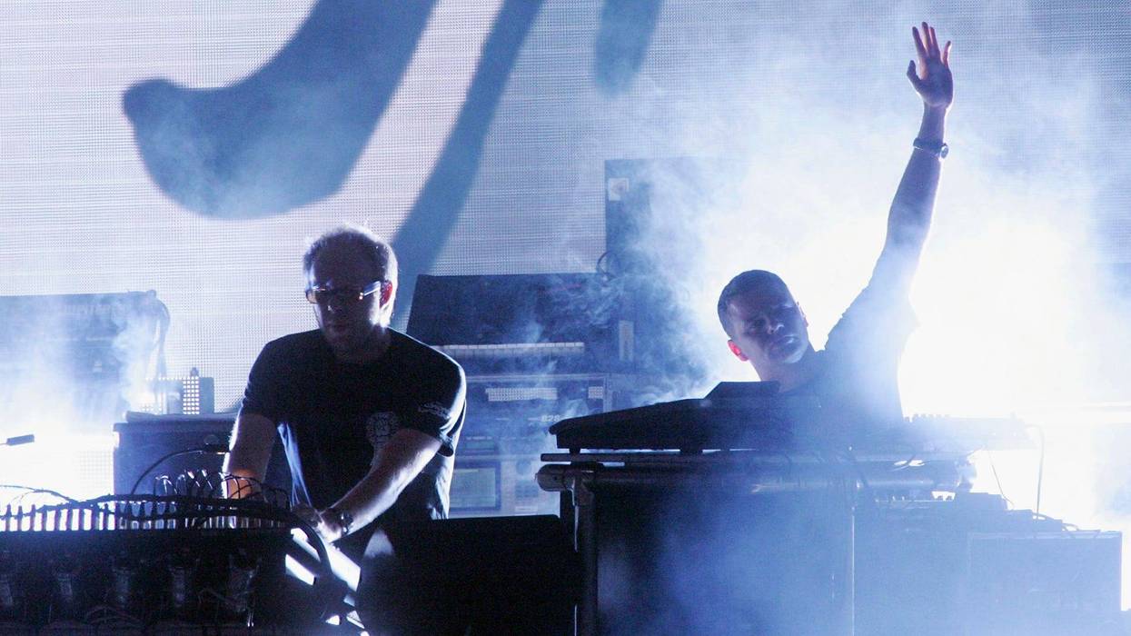 Ed Simons and Tom Rowlands of The Chemical Brothers