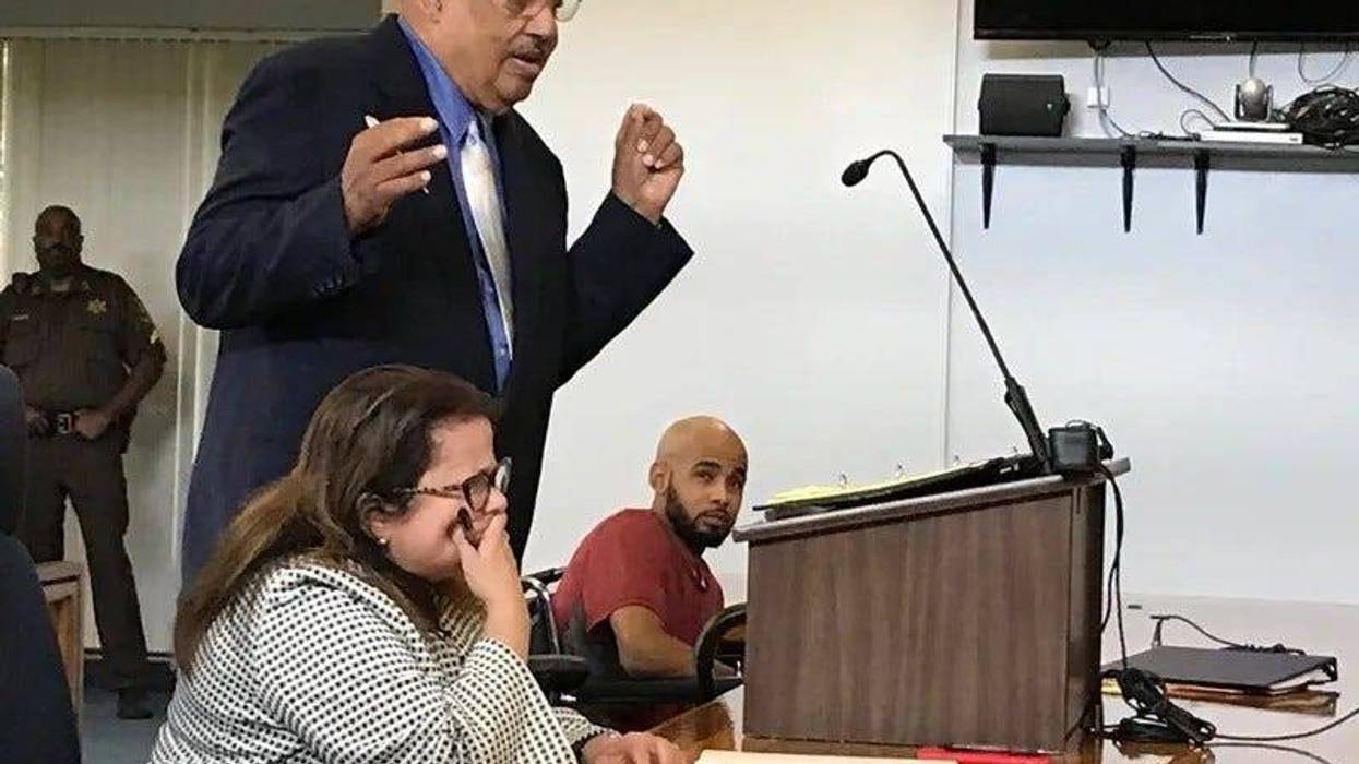 Eddie Ray Johnson in court