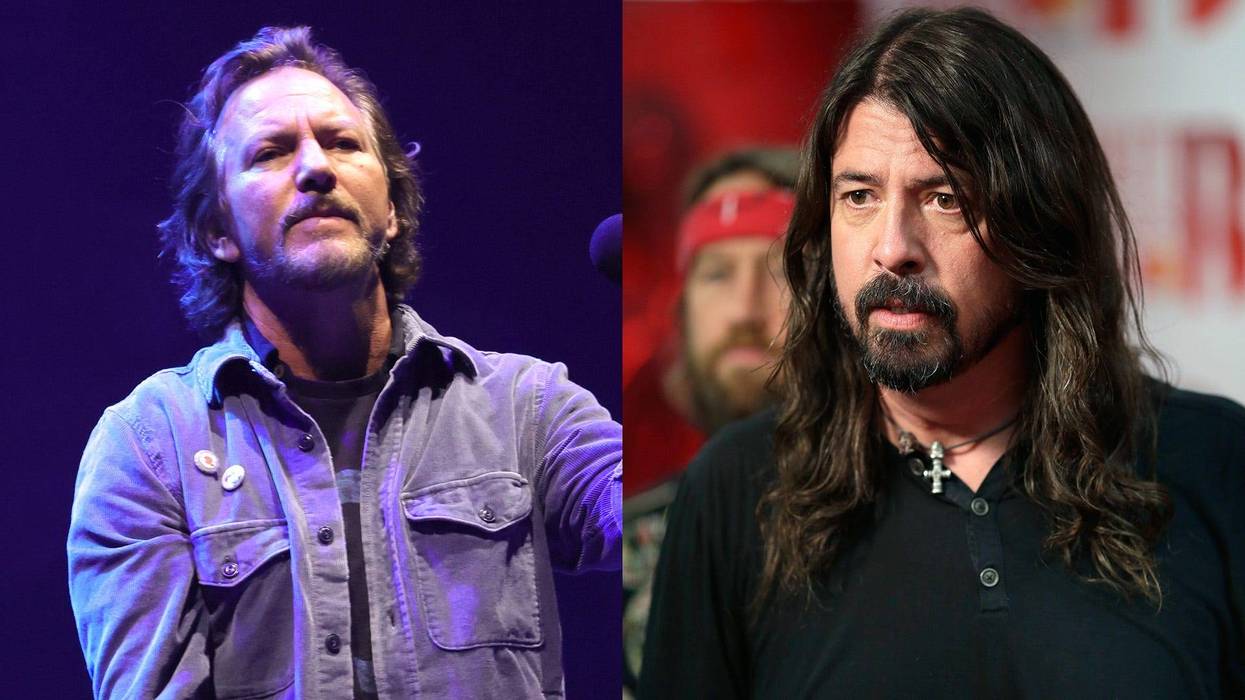 Eddie Vedder & Dave Grohl