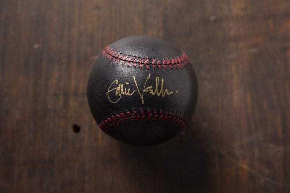 Eddie Vedder signed ball