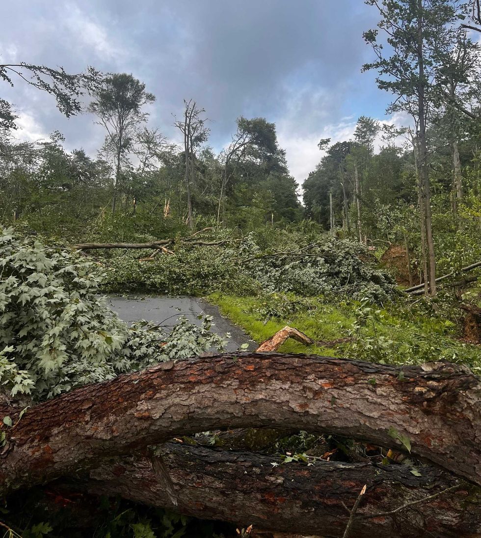 Eden tornado damage