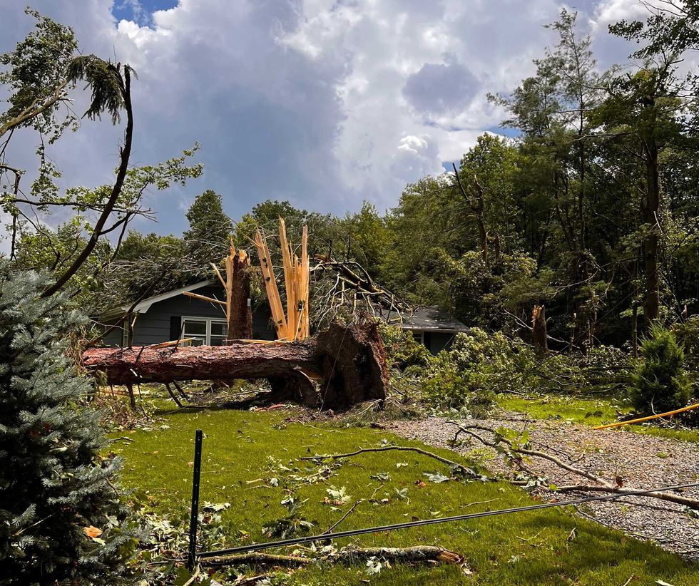 Eden tornado damage
