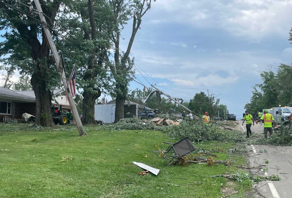 Eden tornado damage