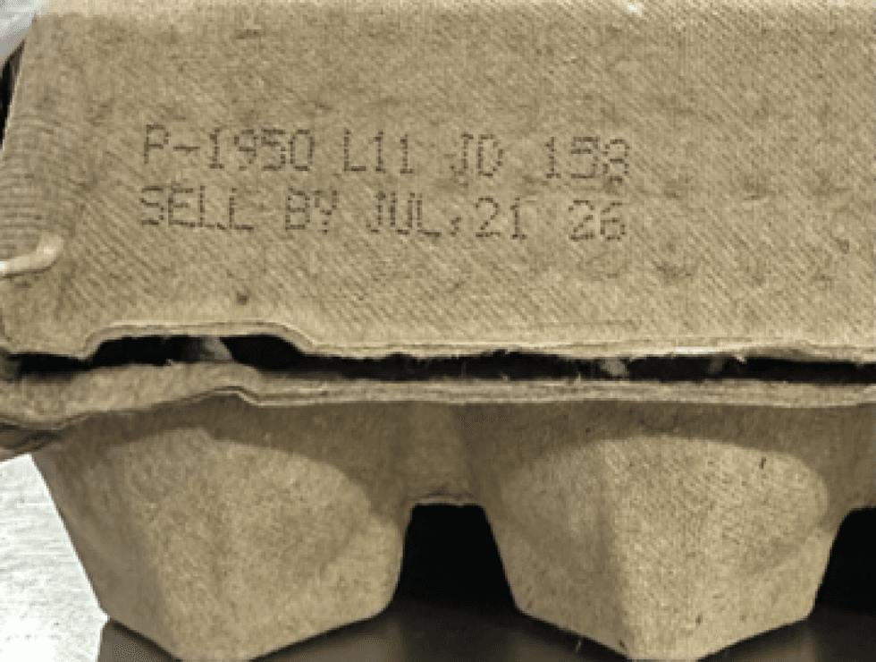 Eggs recalled in July 2026 due to possible salmonella contamination.