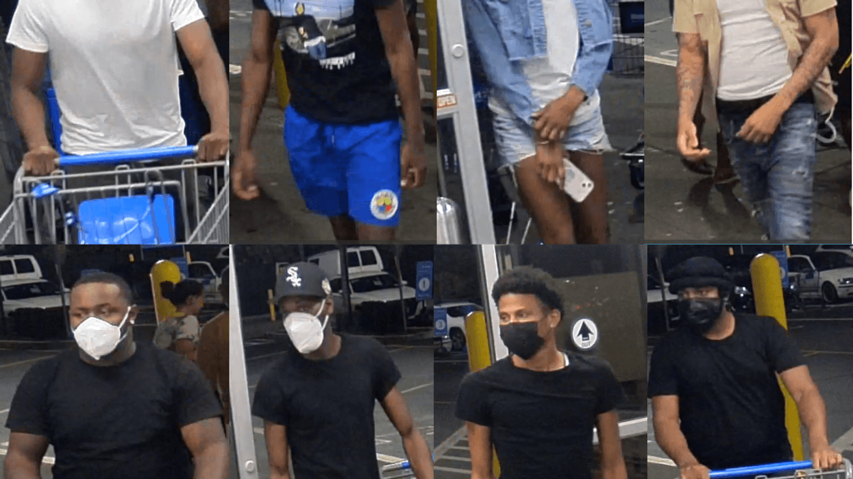 Eight robbery suspects