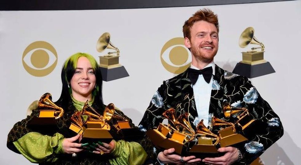 Eilish, who gives voice to troubled youth, tops the Grammys 10