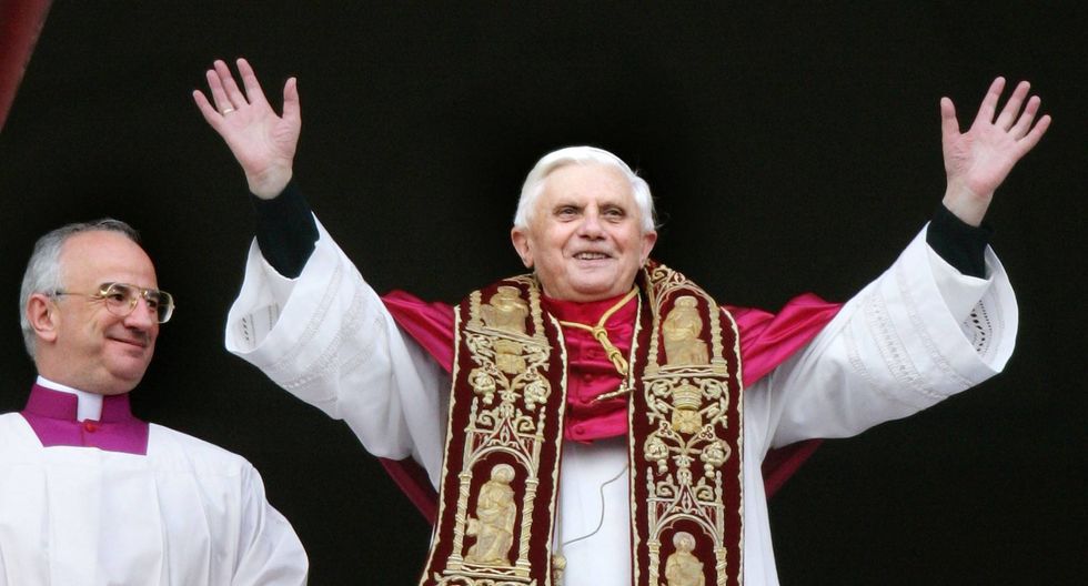 el 16 de abril 2005 en el conclave