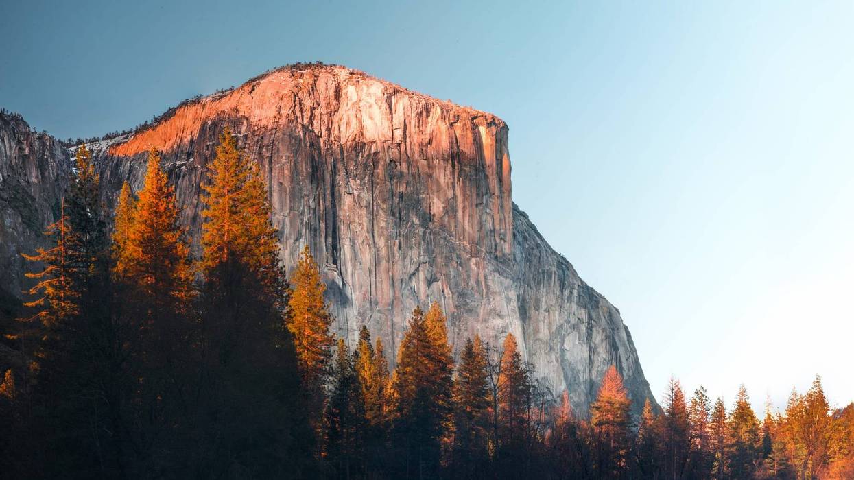 El Capitan in Yosemite National Park.