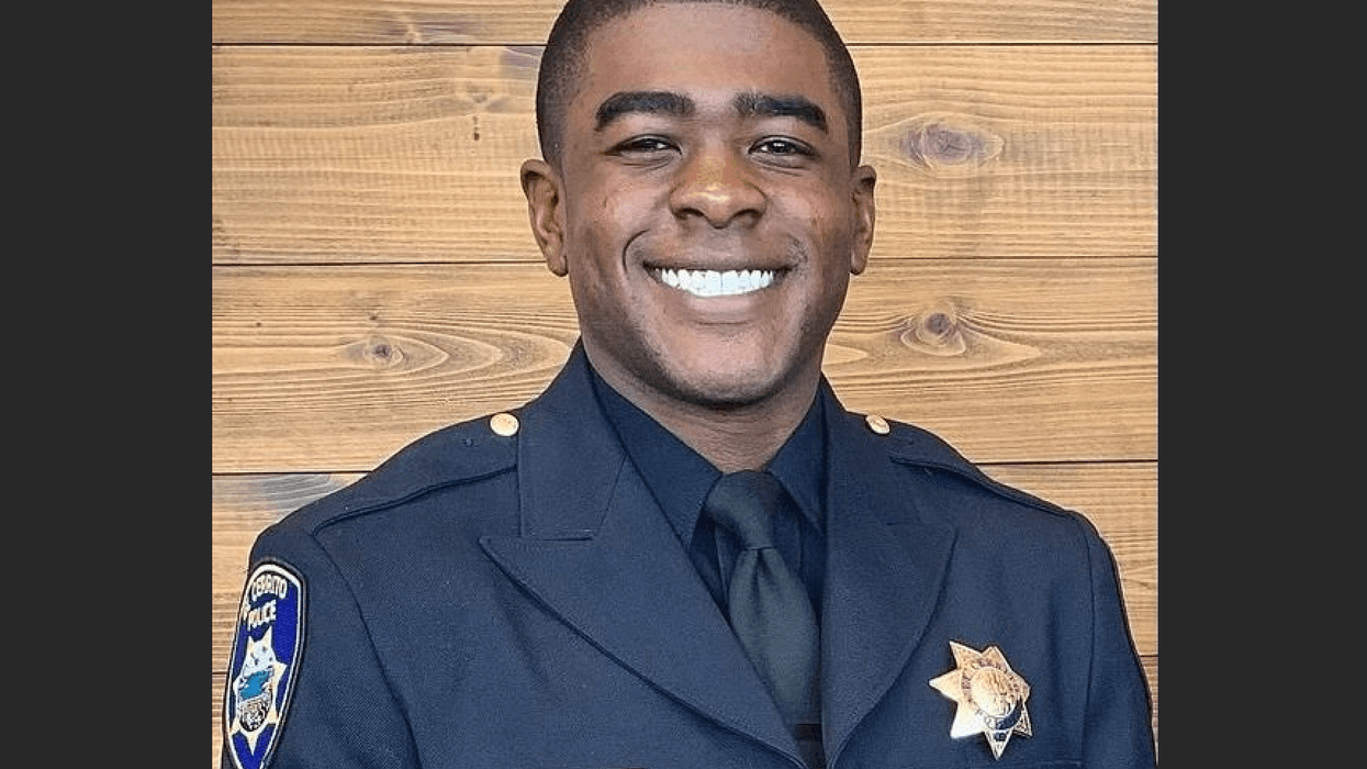 El Cerrito Policeman Jerrick Bernstine was killed in a car crash in San Pablo on Sunday.