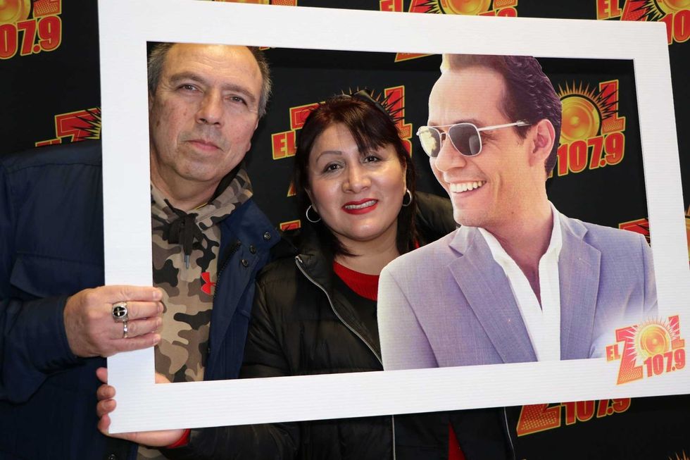 El Zol en el Concierto de Marc Anthony