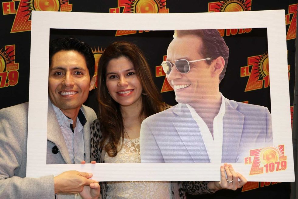 El Zol en el Concierto de Marc Anthony