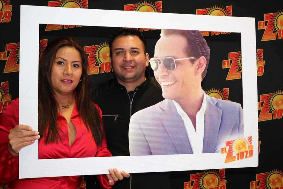 El Zol en el Concierto de Marc Anthony