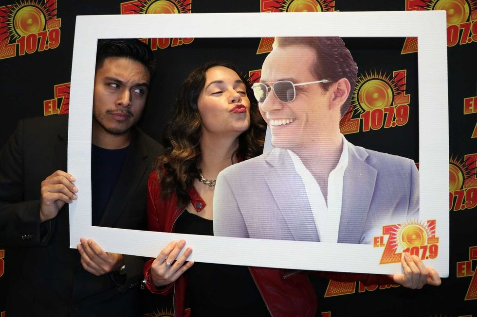 El Zol en el Concierto de Marc Anthony