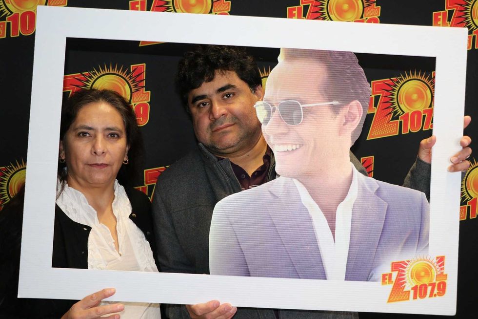 El Zol en el Concierto de Marc Anthony