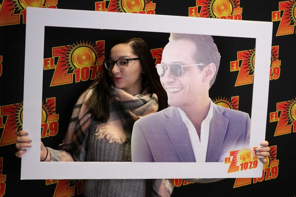 El Zol en el Concierto de Marc Anthony