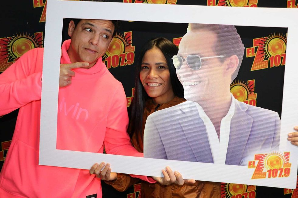 El Zol en el Concierto de Marc Anthony