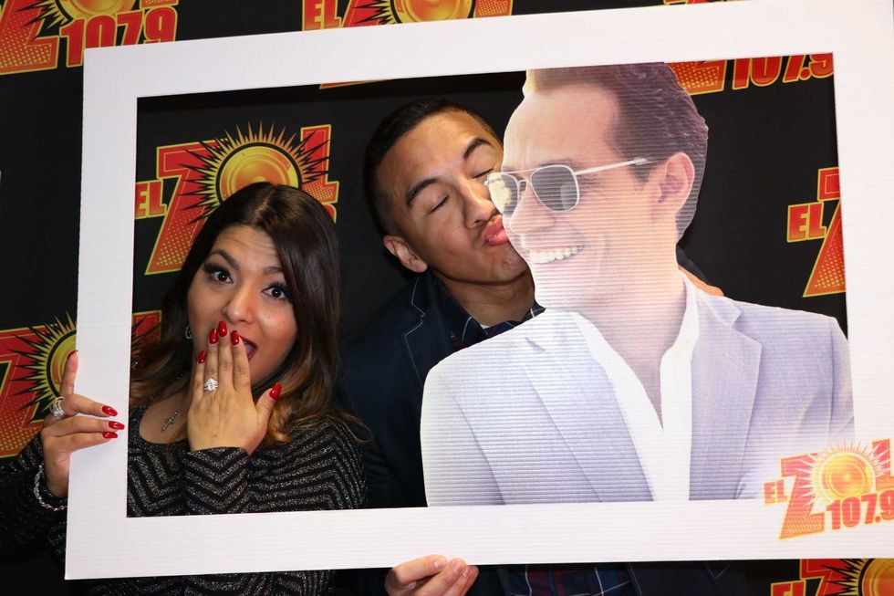 El Zol en el Concierto de Marc Anthony