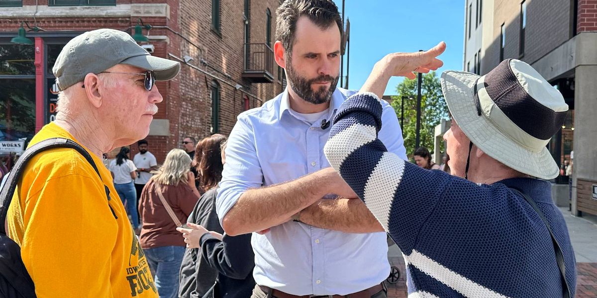 Iowa Democrats hoping to flip a US Senate seat are torn over which of 2 hopefuls has the best shot