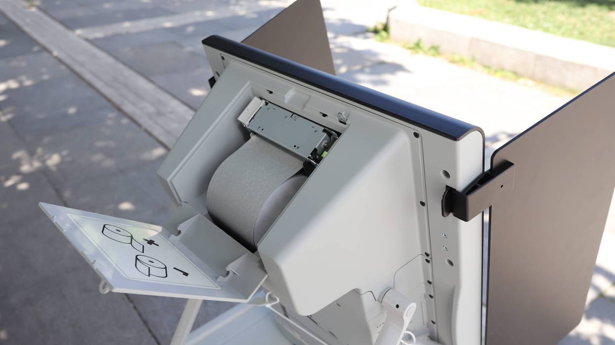 Elections officials have not said when the machines would be back up and running.