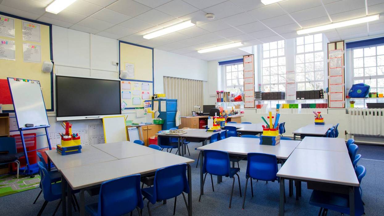 Elementary school classroom