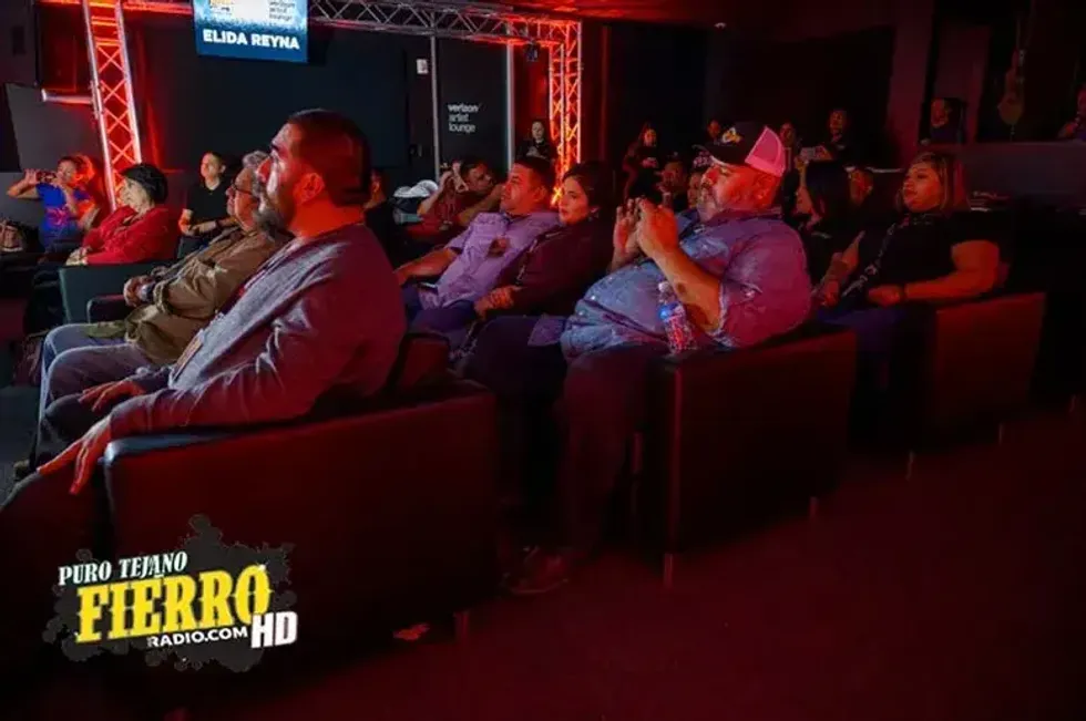 Elida Reyna at the Verizon Artist Lounge