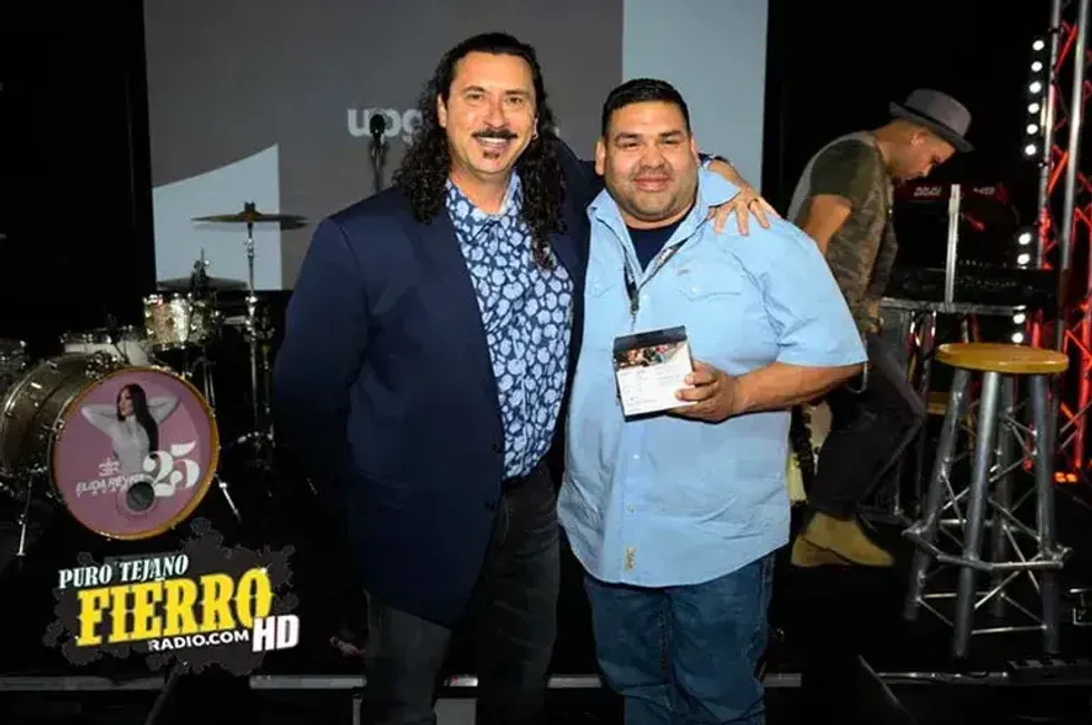 Elida Reyna at the Verizon Artist Lounge
