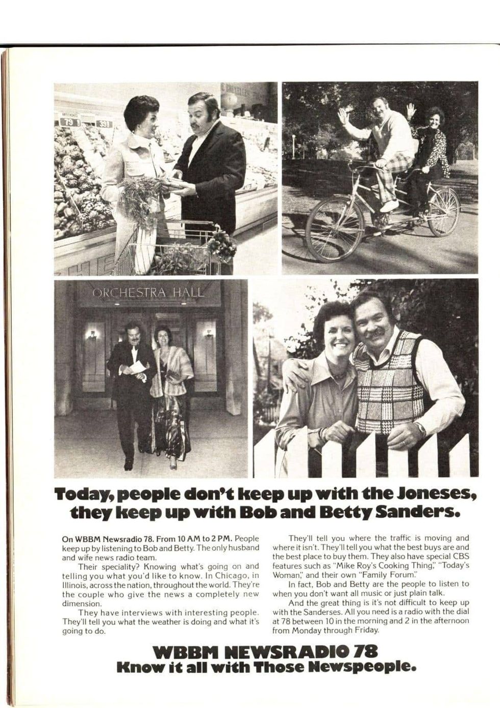 Elizabeth Rose "Betty" Sanders, a longtime Chicago radio personality who helped bring warmth and personality to midday programming on WBBM Newsradio, has died. She was 93.