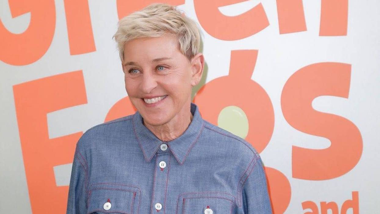 Ellen DeGeneres attends the premiere of Netflix's "Green Eggs And Ham" at Hollywood American Legion on November 03, 2019 in Los Angeles, Californi