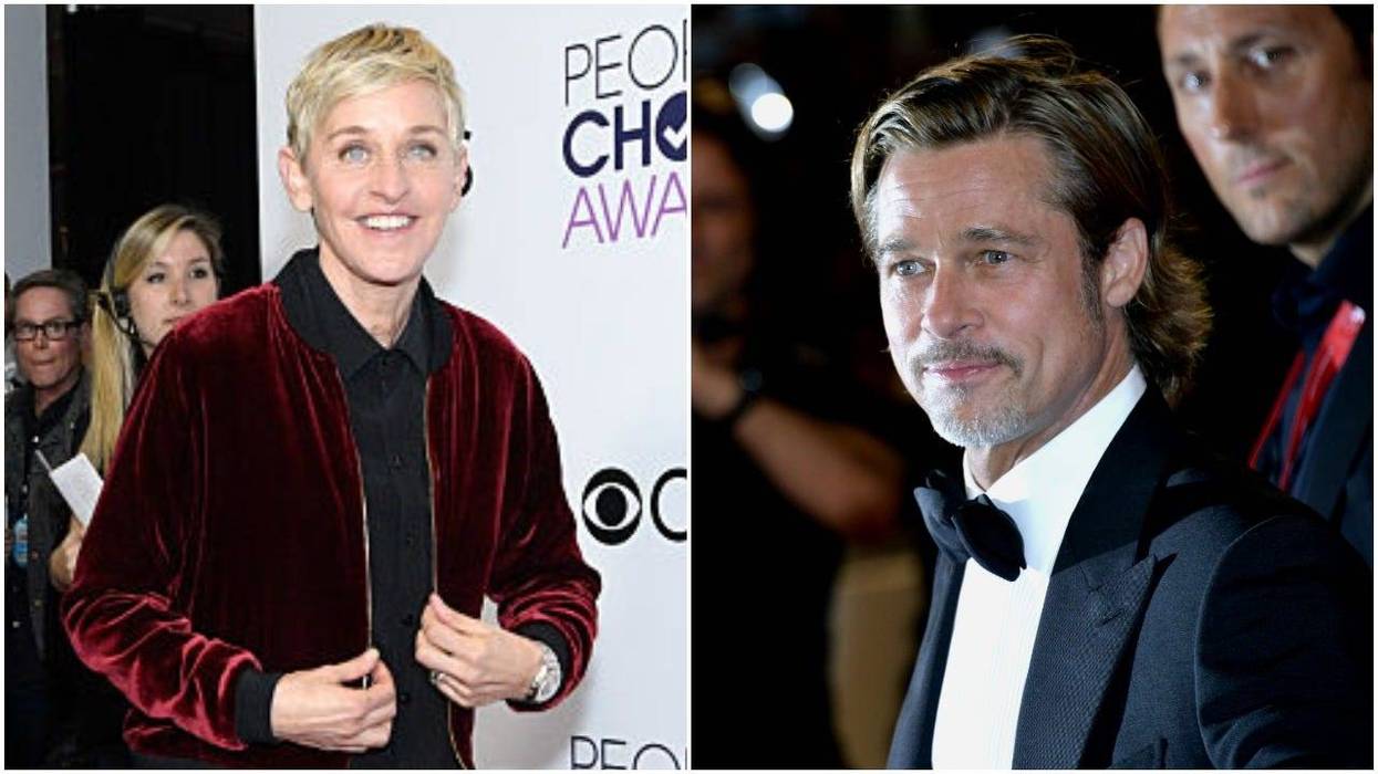 Ellen DeGeneres, Brad Pitt