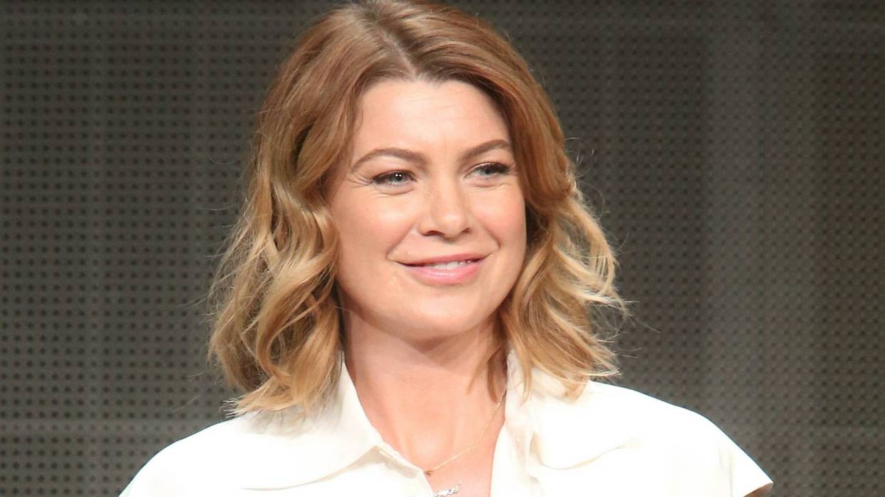 Ellen Pompeo speaks onstage during the 'Grey's Anatomy'