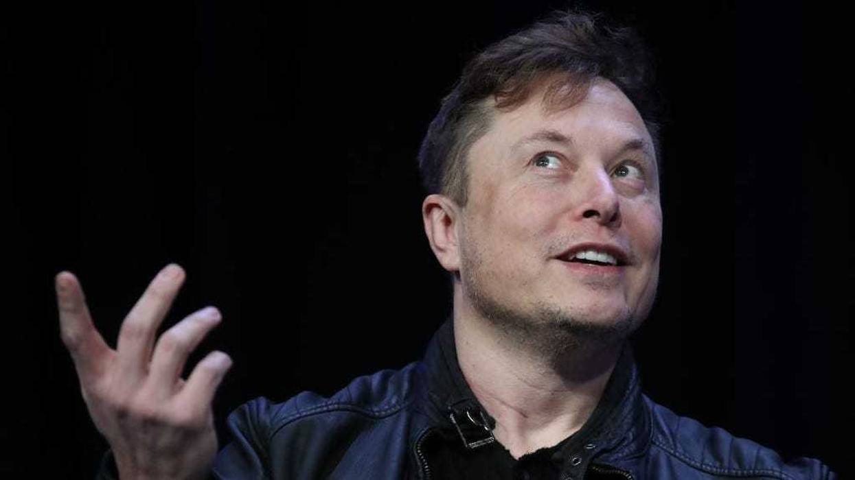 Elon Musk, founder and chief engineer of SpaceX speaks at the 2020 Satellite Conference and Exhibition March 9, 2020 in Washington, DC.