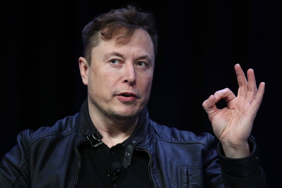 Elon Musk, founder and chief engineer of SpaceX speaks at the 2020 Satellite Conference and Exhibition March 9, 2020 in Washington, DC.