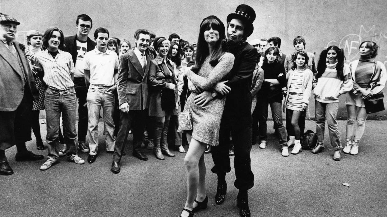 Elton John and KiKi Dee