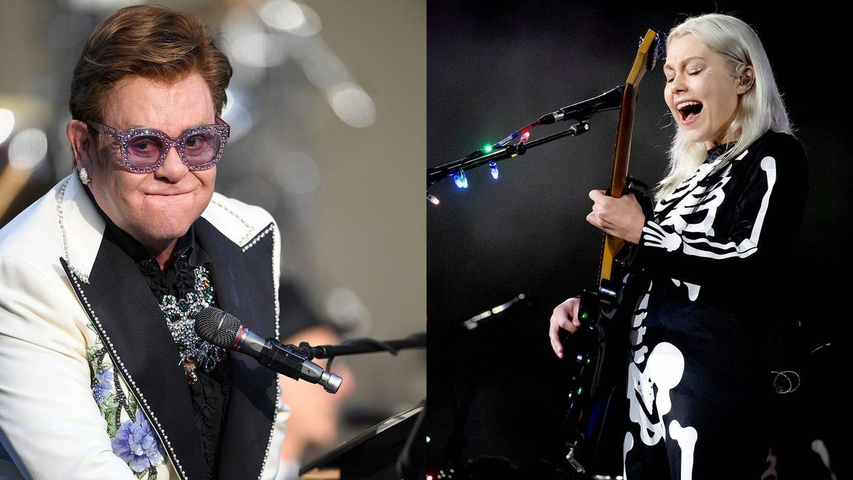 Elton John and Phoebe Bridgers
