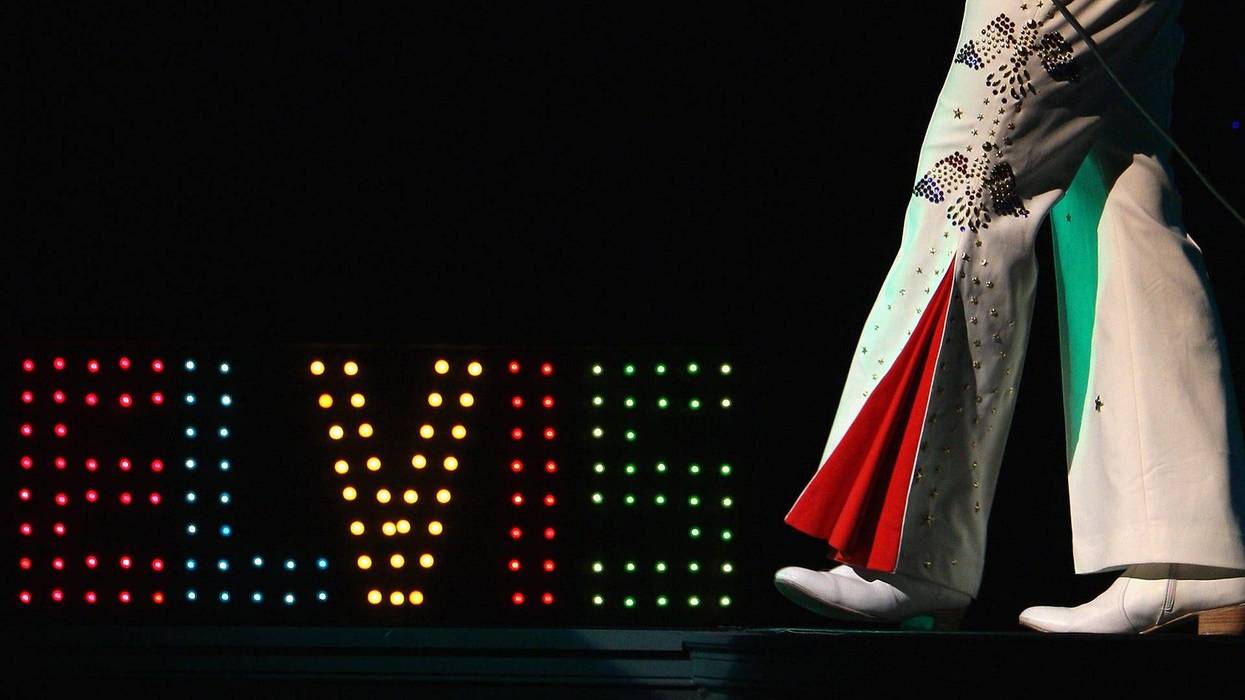 Elvis tribute 2007 in London, England