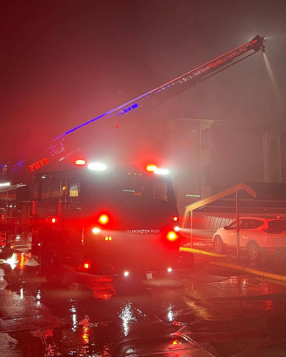 Emergency crews wasted no time pounding on residents